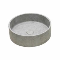 Betonnen waskom licht beton