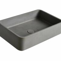 Betonnen waskom natuurlijk beton