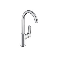 HGrohe Logis 210 wastafelmengkraan draaibaar sprong 154 mm chroom