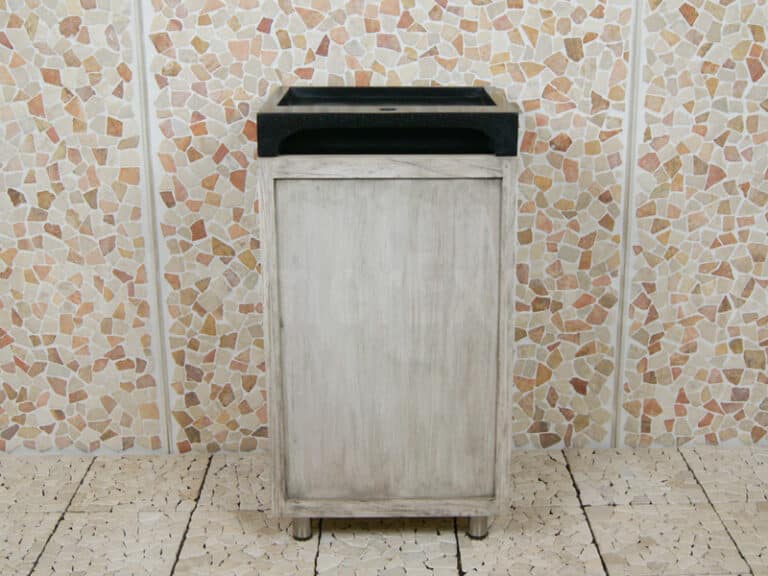 Badkamermeubel Raung Cabinet Mindyhout 50 cm. terrazzo