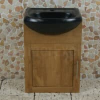 Bad- of Toiletmeubel Semeru Cabinet Houtsoort Teak 45 cm.