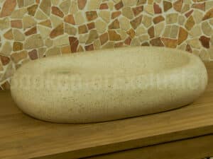 Wasschaal creme terrazzo TZS-BT04B
