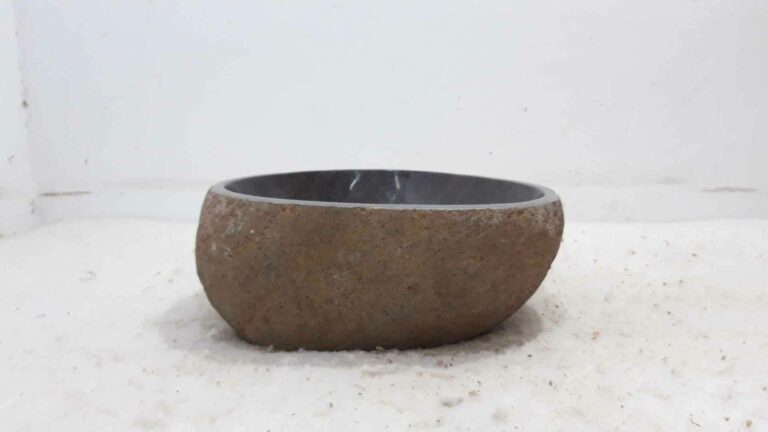 Wasbak natuursteen kiezel RS03012