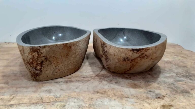 Wasbakken natuursteen set RM0416 AB