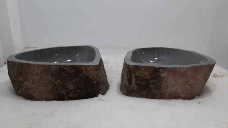 Wasbakken natuursteen set RM0828 AB