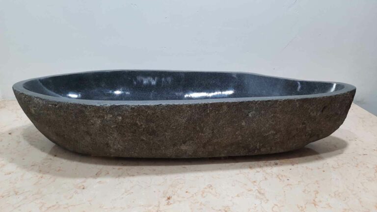 Wastafel natuursteen kei RXXL210720