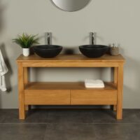 Badkamermeubel 140 cm hout Console table