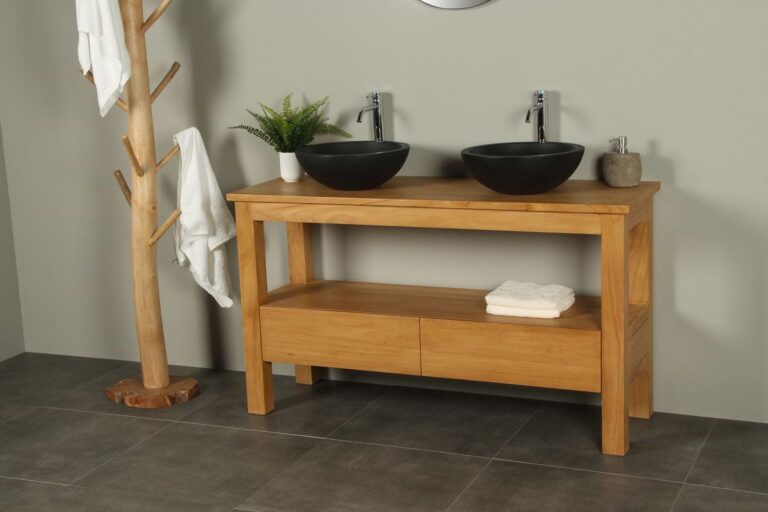 Badkamermeubel 140 cm hout Console table