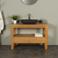 Badkamermeubel teakhout Console Table 120 cm