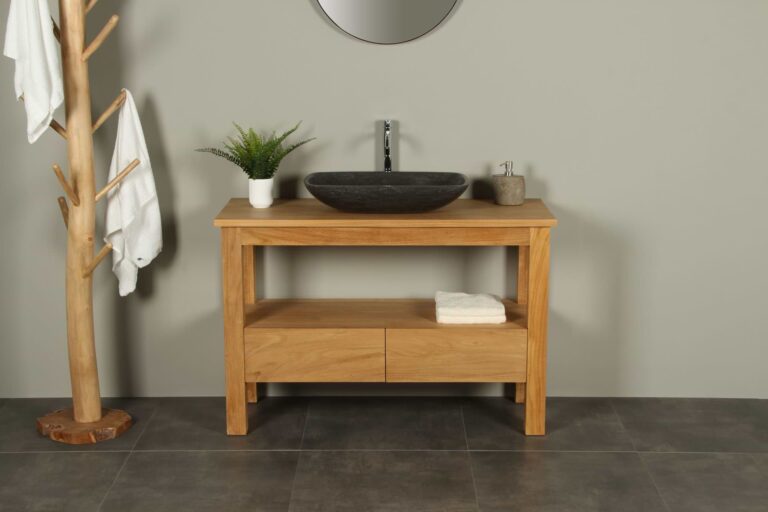 Badkamermeubel teakhout Console Table 120 cm