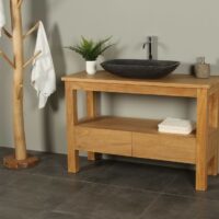 Badkamermeubel teakhout Console Table 120 cm