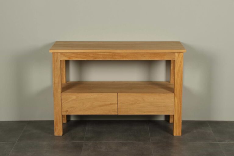 Badkamermeubel teakhout Console Table 120 cm