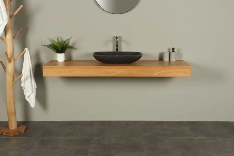 Houten wastafelblad 170 cm Organic