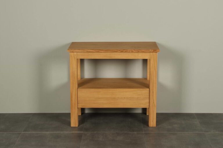 Houten wastafelmeubel 90 cm Console table