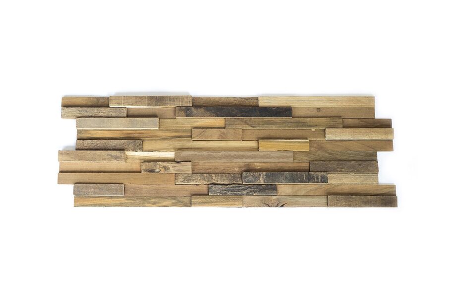 houten wandpaneel recycled teak
