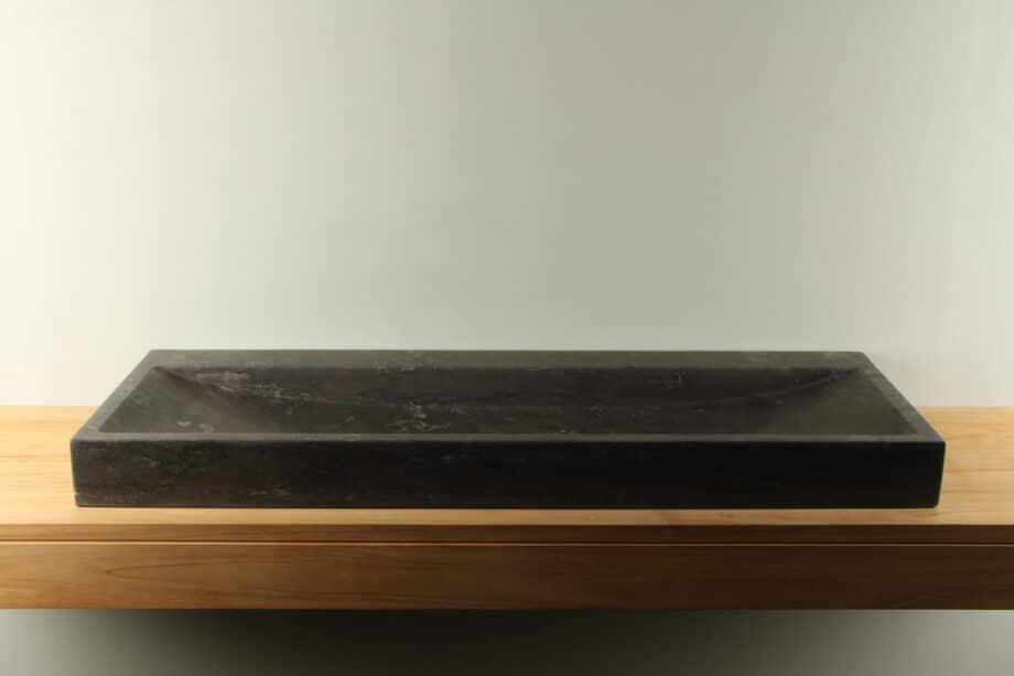 Natuursteen wasbak hardsteen 120 cm BE-004zk