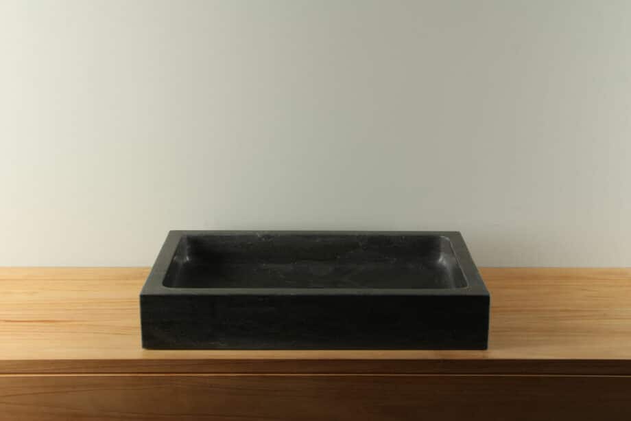 Hardstenen wasbak 60 cm BE-039zk