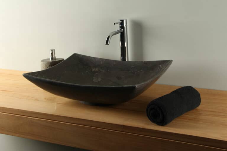 Hardstenen wasbak 51 cm BE-026zk