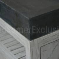 Badkamermeubel Raung Cabinet Mindyhout 50 cm. bluestone