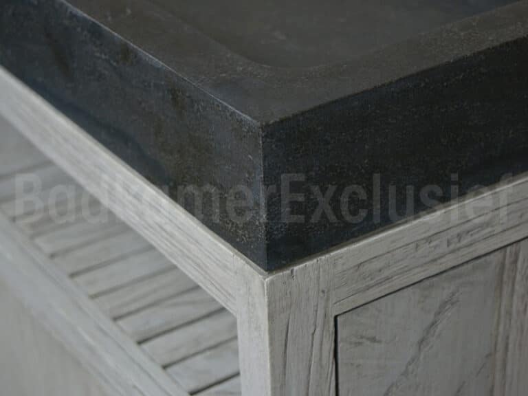 Badkamermeubel Raung Cabinet Mindyhout 50 cm. bluestone