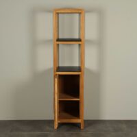 Staande badkamerkast teakhout Tall cabinet 180 cm