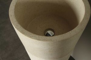 Staande wasbak waszuil 90 cm TZS PS 01 Crème