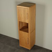 Teak badkamerkast hoog Muria 180 cm