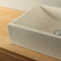 Wasbak Terrazzo crème 50 cm TZS015S