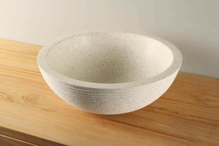 Terrazzo waskom crème diameter 40 cm TZS 028SL