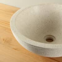 Terrazzo waskom crème diameter 40 cm TZS 028SL