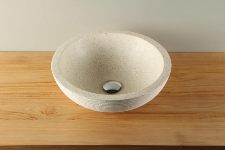 Terrazzo waskom crème diameter 40 cm TZS 028SL