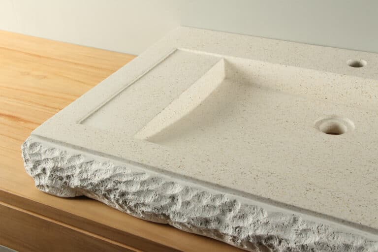 Terrazzo Wastafel crème 70 cm TZS 033T