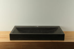 Natuurstenen wasbak hardsteen 80 cm BE-036mk