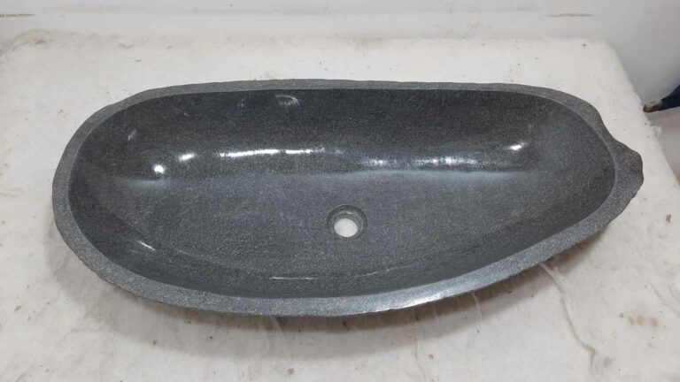 Wasbak natuursteen kiezel RXXL0711