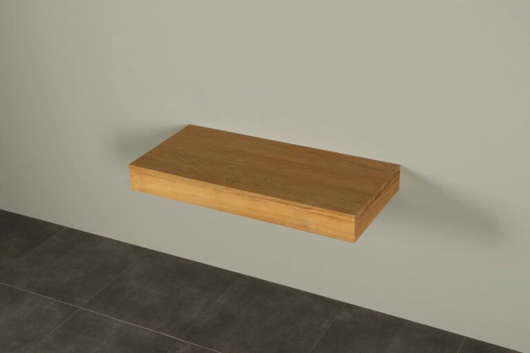 Wastafelblad teak 110 cm Organic