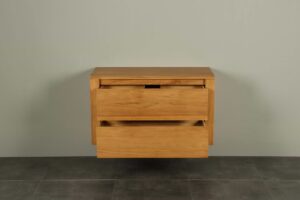 Zwevend badmeubel hout Sukaria 100 cm laden