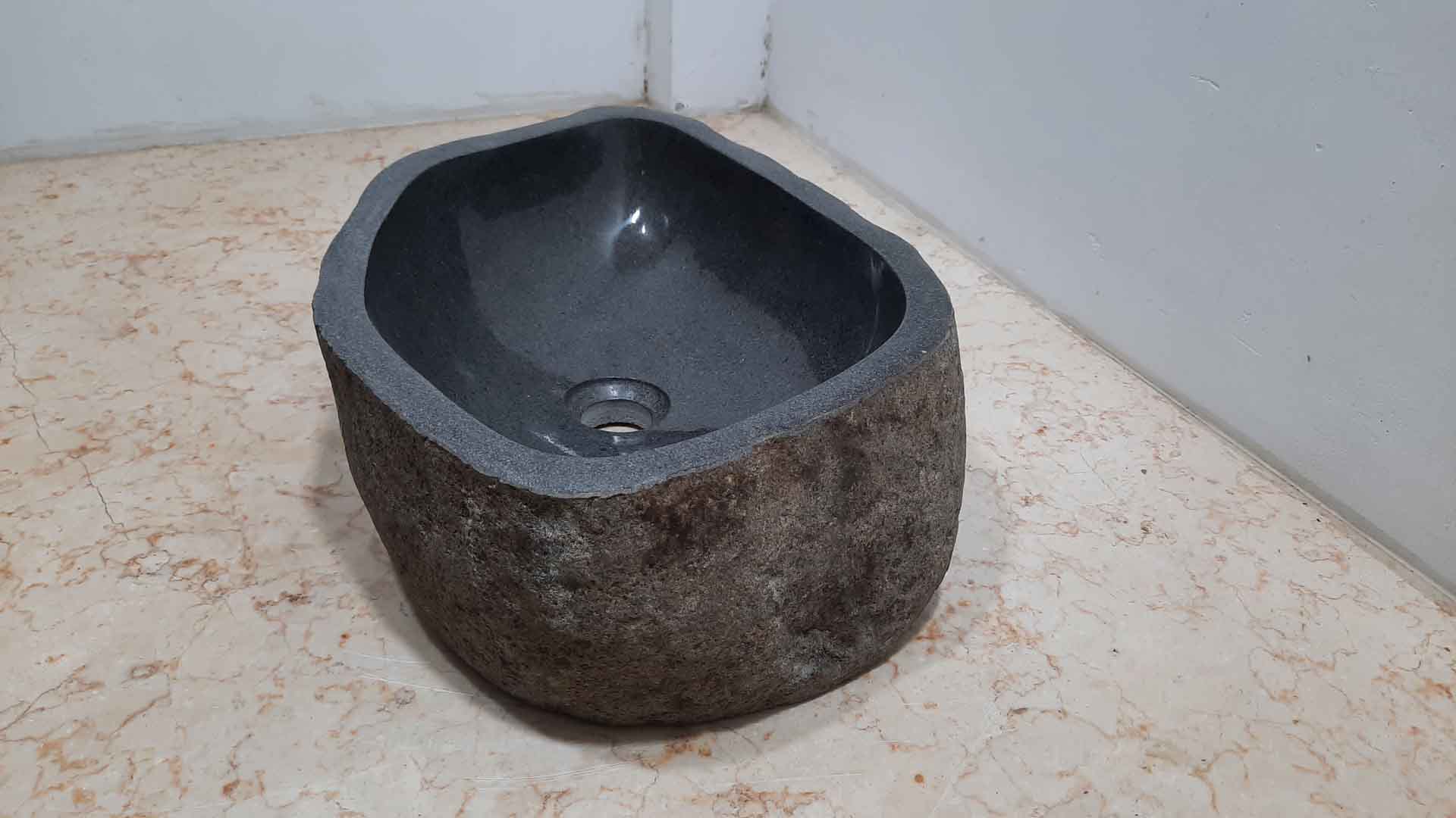 Wasbak natuursteen RL21109, 50x34x15 cm