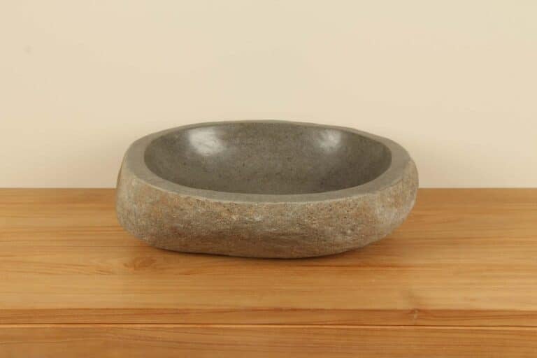 Riviersteen waskom RL040307, 50x43x15 cm