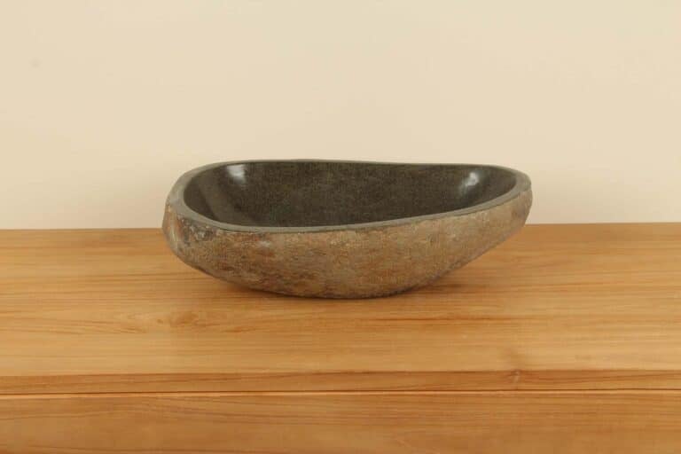Riviersteen waskom RL040311, 50x31x14 cm