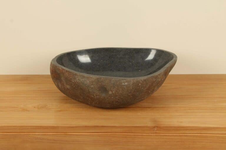 Riviersteen waskom RL040312, 50x40x15 cm