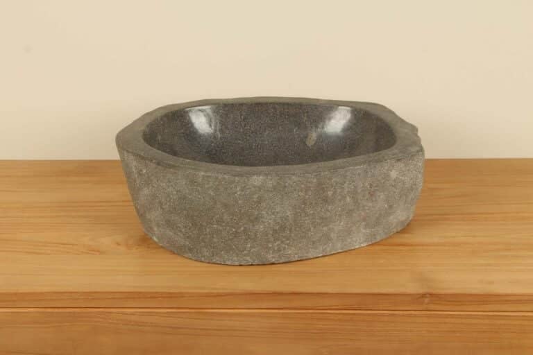 Wasbak riviersteen RM030314, 47x35x15 cm