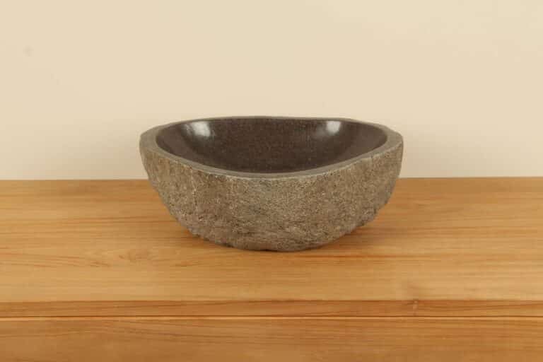 Wasbak riviersteen RM030316, 44x35x15 cm