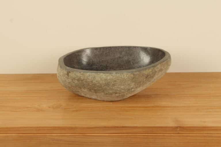 Wasbak riviersteen RM030330, 43x33x13 cm