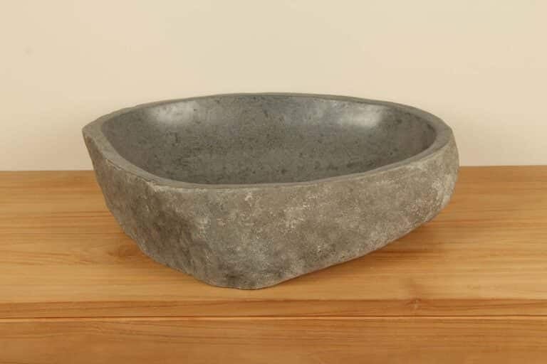 Waskom riviersteen RXL050304, 60x48x15 cm