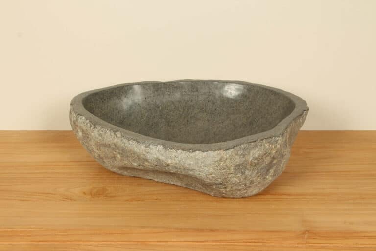 Riviersteen waskom RL040330, 52x43x15 cm