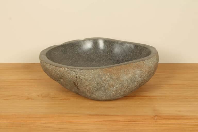 Riviersteen waskom RM030343, 48x41x15 cm