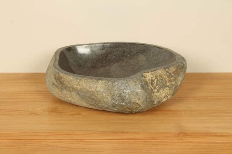 Riviersteen waskom RM030348, 49x43x15 cm