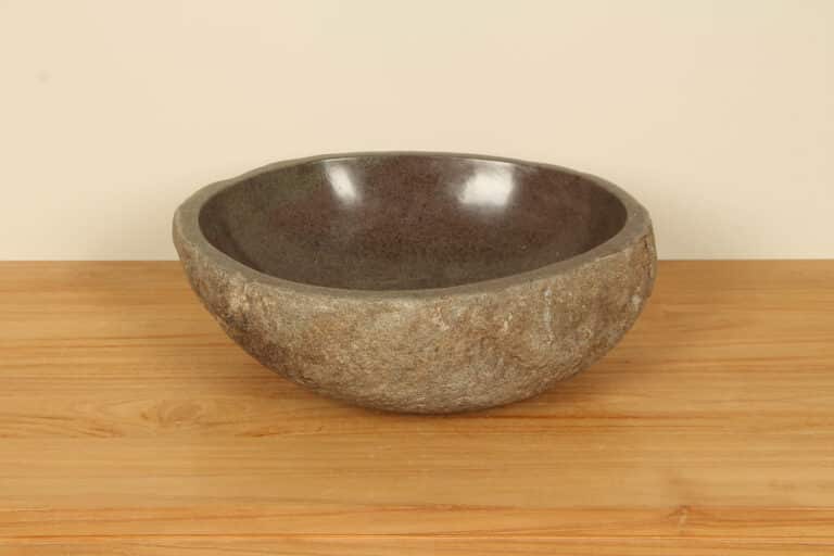 Riviersteen waskom RM030372, 44x38x15 cm