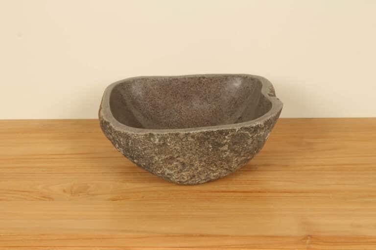 Riviersteen waskom RS020315, 36x33x15 cm