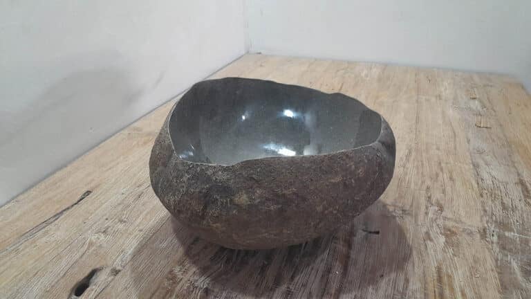 Riviersteen waskom RVM250305, 44x36x15 cm